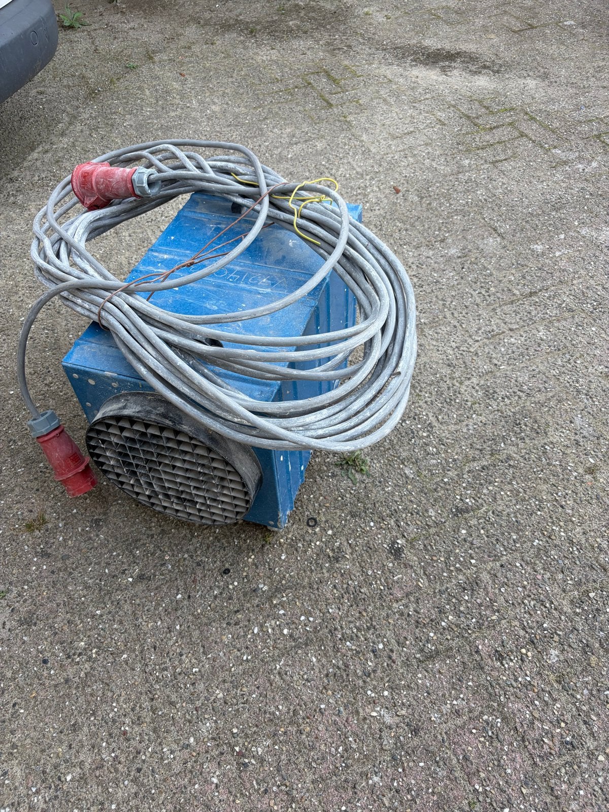 DRYFAST DE 65 Bouwkachel -  Verwarming inclusief kabel, Ophalen of Verzenden, Gebruikt