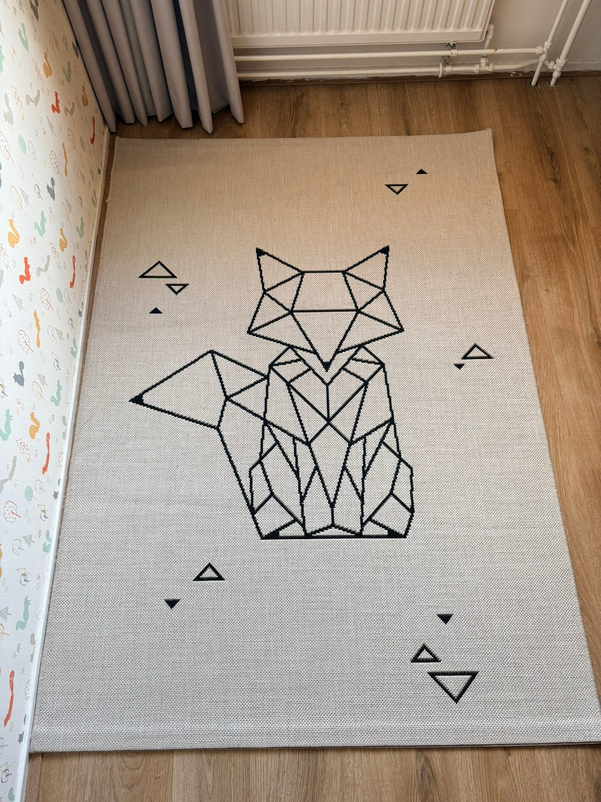 Mooi kleed van wehkamp met vossen patroon, Ophalen, 100 tot 150 cm, Zo goed als nieuw, 150 tot 200 cm