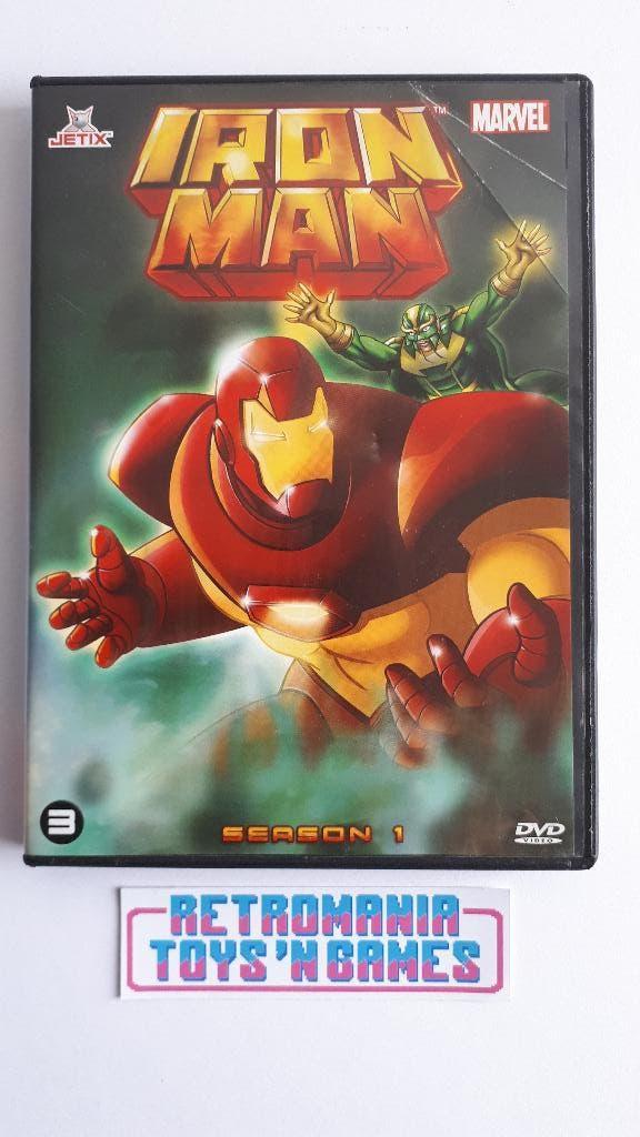 dvd marvel - iron man seizoen 2 deel 2 (animatie), Alle leeftijden, Verzenden, Zo goed als nieuw, Amerikaans