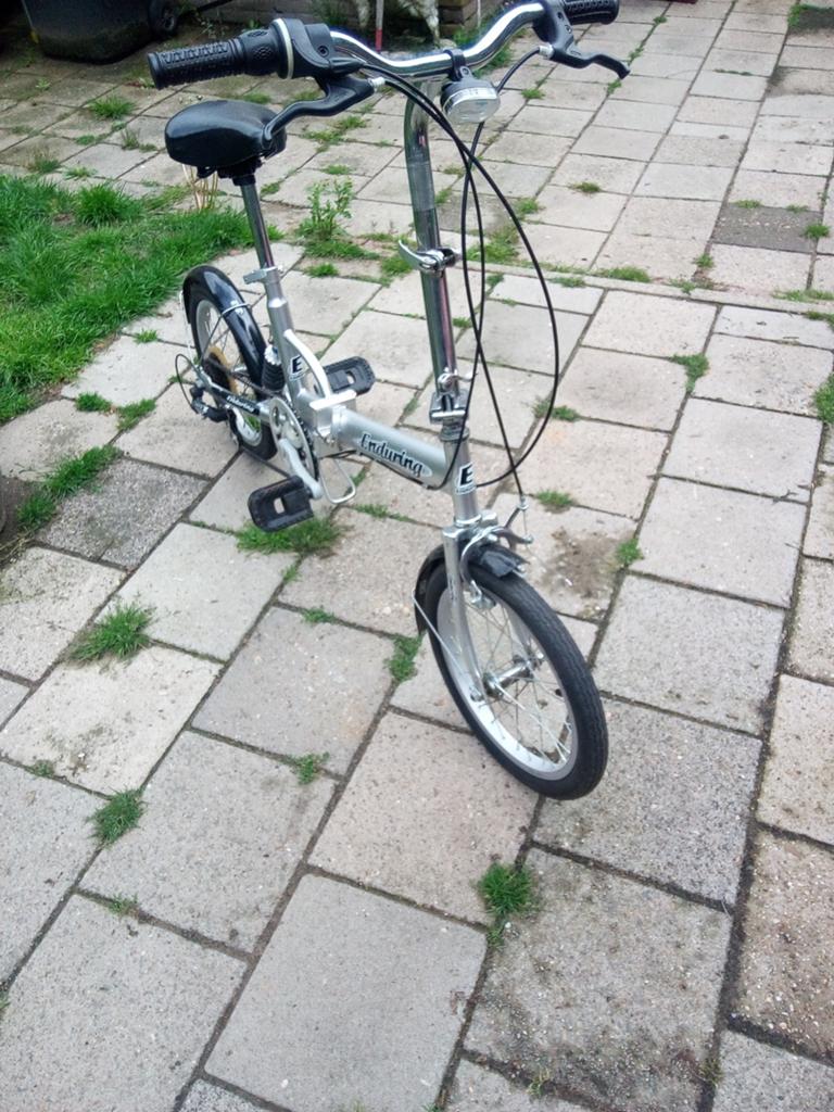 2 vouwfietsen, 20 inch of meer, Gebruikt, Velgrem, Versnellingen
