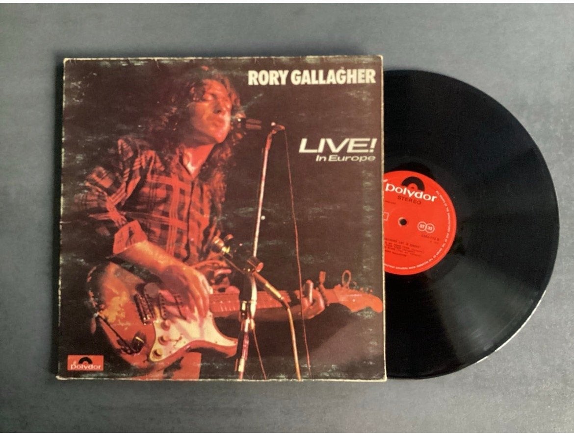 Rory Gallagher - Live! In Europe (LP), Ophalen of Verzenden, 12 inch, LP
