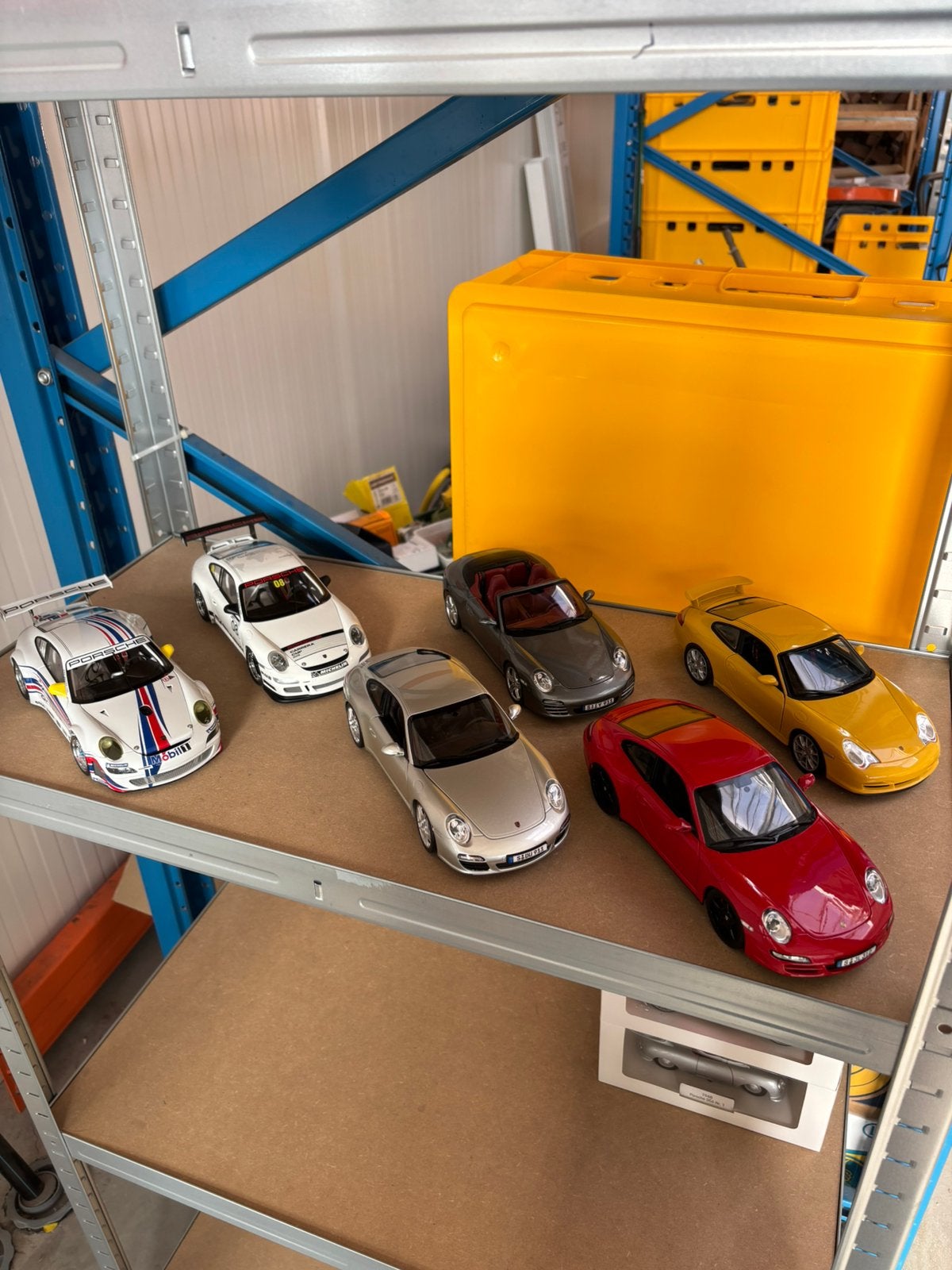 Porsche 1:18 topmodellen kyoscho, autoart ,Gt Spirit, Hobby en Vrije tijd, Modelauto's | 1:18, Ophalen of Verzenden, Zo goed als nieuw