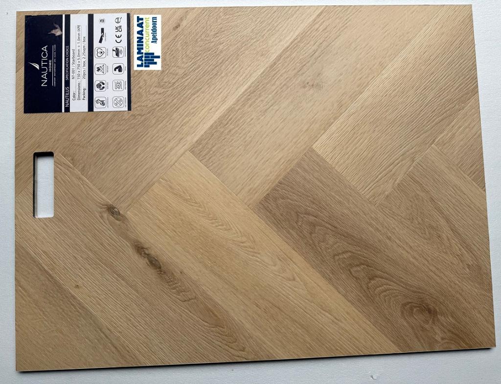 Goedkoop Pvc Laminaat Lamel Parket 800 X Kleuren v.a €7,95m2