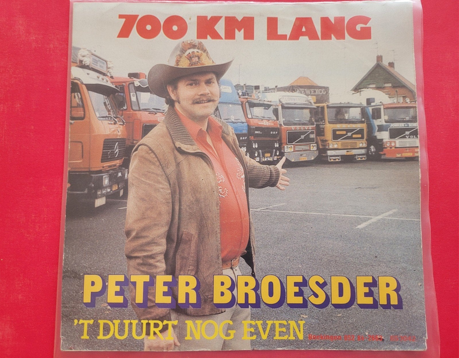 Peter Broesder - 700 km lang - Het duurt nog even., Ophalen, Zo goed als nieuw, Overige formaten, Levenslied of Smartlap