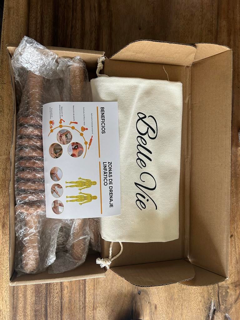 Houten massage roller Belle Vie, Ophalen of Verzenden, Zo goed als nieuw