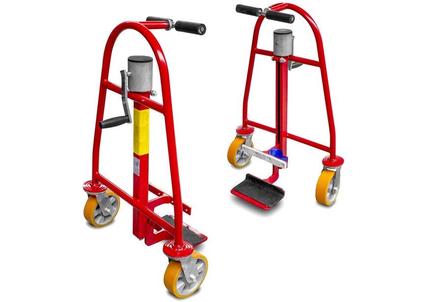 Set verhuizers 600 kg hefhoogte 380mm MW Tools / Nieuw