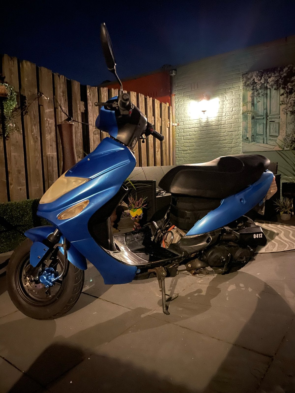 Turbho cs-50 opknap scooter(wok), Fietsen en Brommers, Snorfietsen en Snorscooters, Ophalen of Verzenden, Gebruikt, Benzine, Overige merken