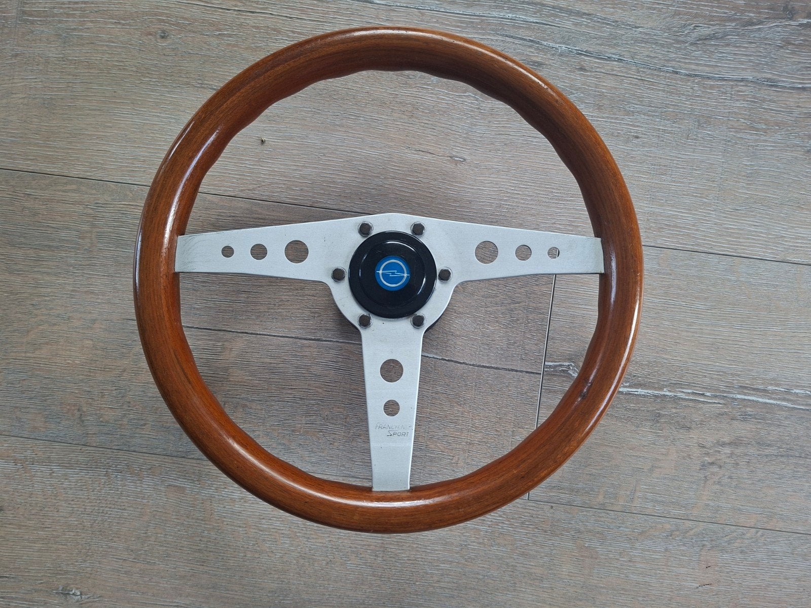 vintage houten sportstuur Opel  Ascona GT Kadett Manta GT/E, Auto-onderdelen, Ophalen, Gebruikt, Universele onderdelen
