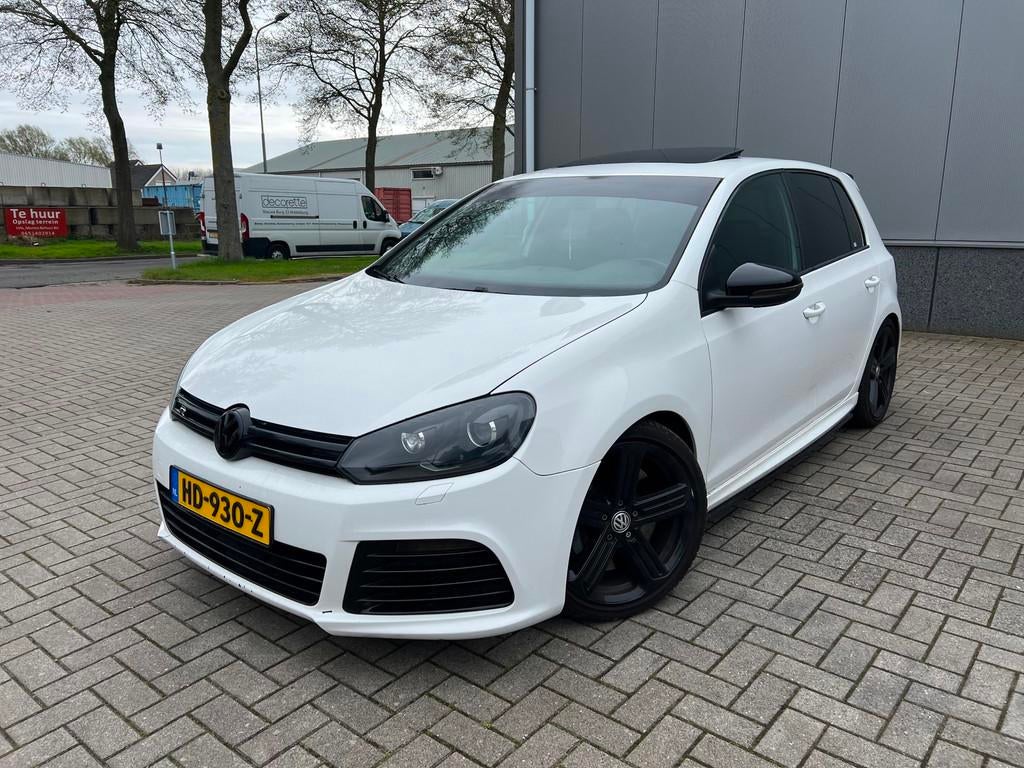 Volkswagen Golf 2.0 TSI R 4Motion Schuifdak kleppen systeem, Automaat, Gebruikt, Zwart, 4 cilinders