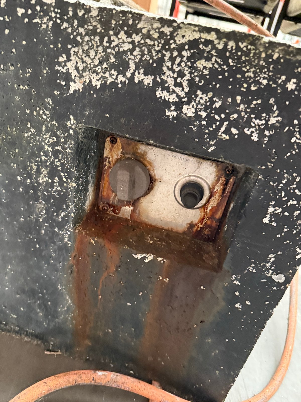 Gebruikte vuurkorf/vuurton met gasaansluiting, Ophalen, Gebruikt, Vuurkorf
