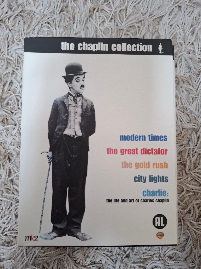 Charlie Chaplin  ( De Chaplin Collection 5 DVD's ), Engels, Alle leeftijden, Nederlands, Ophalen of Verzenden