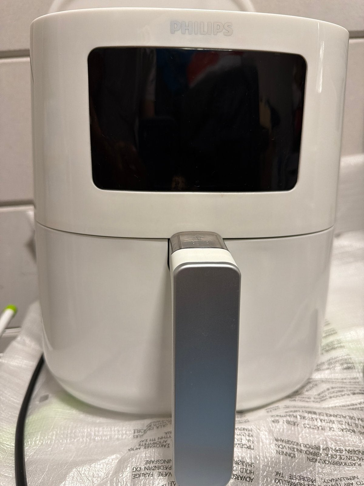 Philips Airfryer HD9252 - Wit, Ophalen of Verzenden, Gebruikt, Airfryer, 750 t/m 999 gram