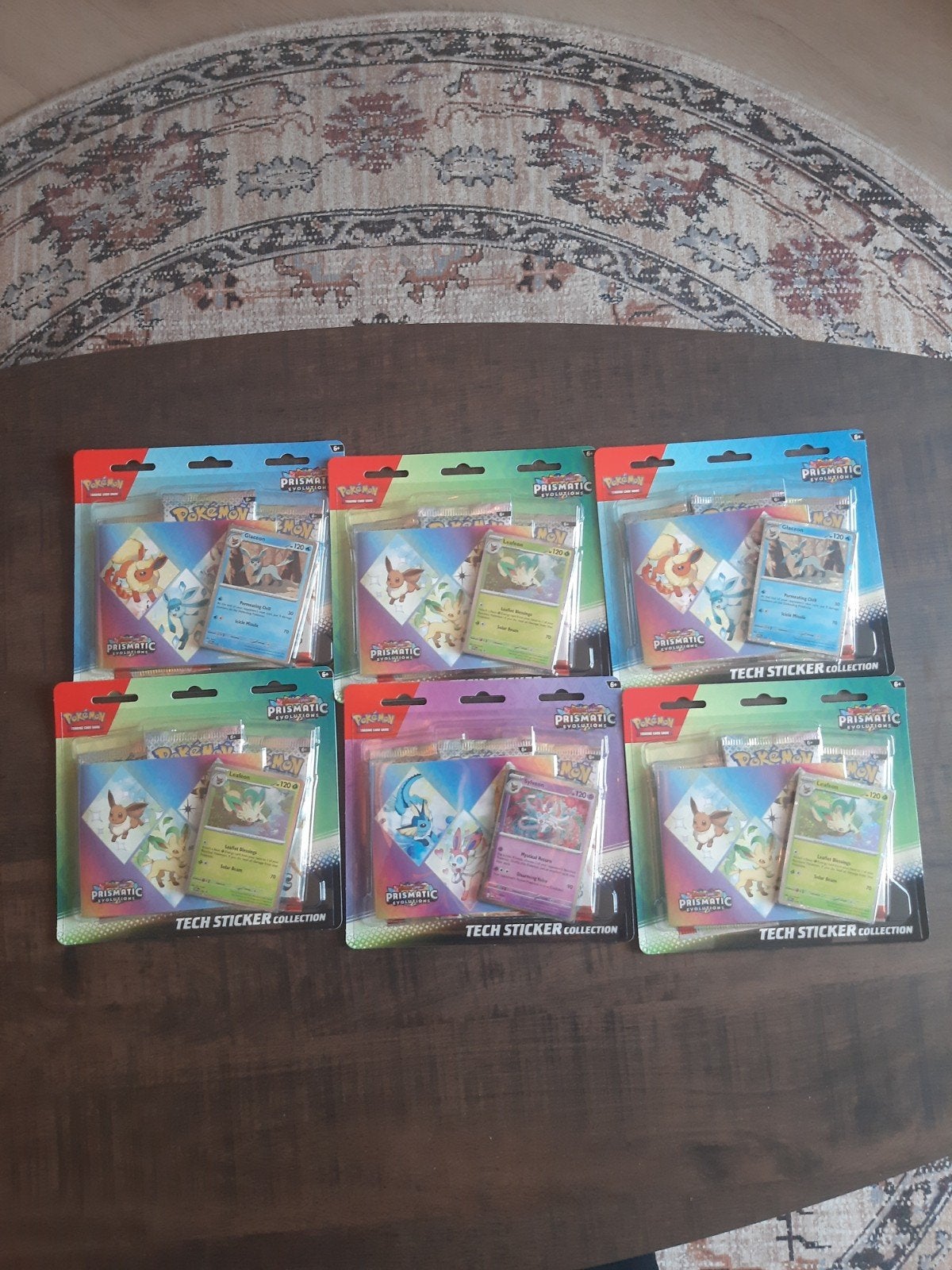 Prismatic Evolution tech sticker collection, Hobby en Vrije tijd, Verzamelkaartspellen | Pokémon, Ophalen of Verzenden, Nieuw