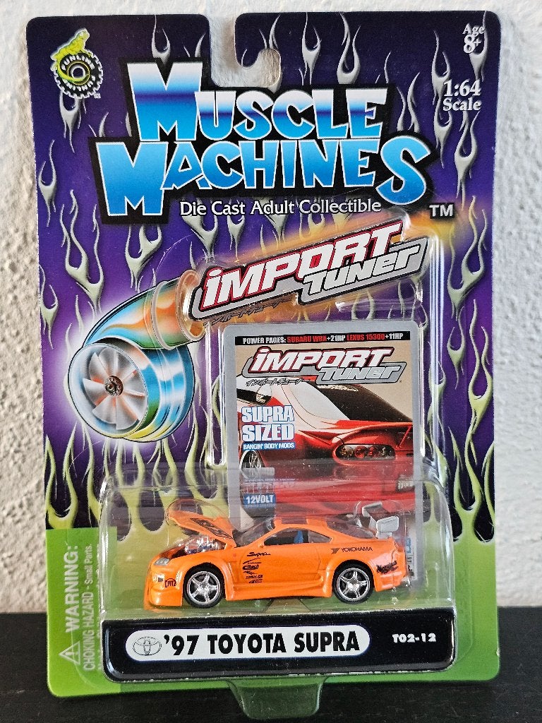 Muscle Machines Import Tuner Toyota Supra orange, Verzenden, Nieuw, Auto