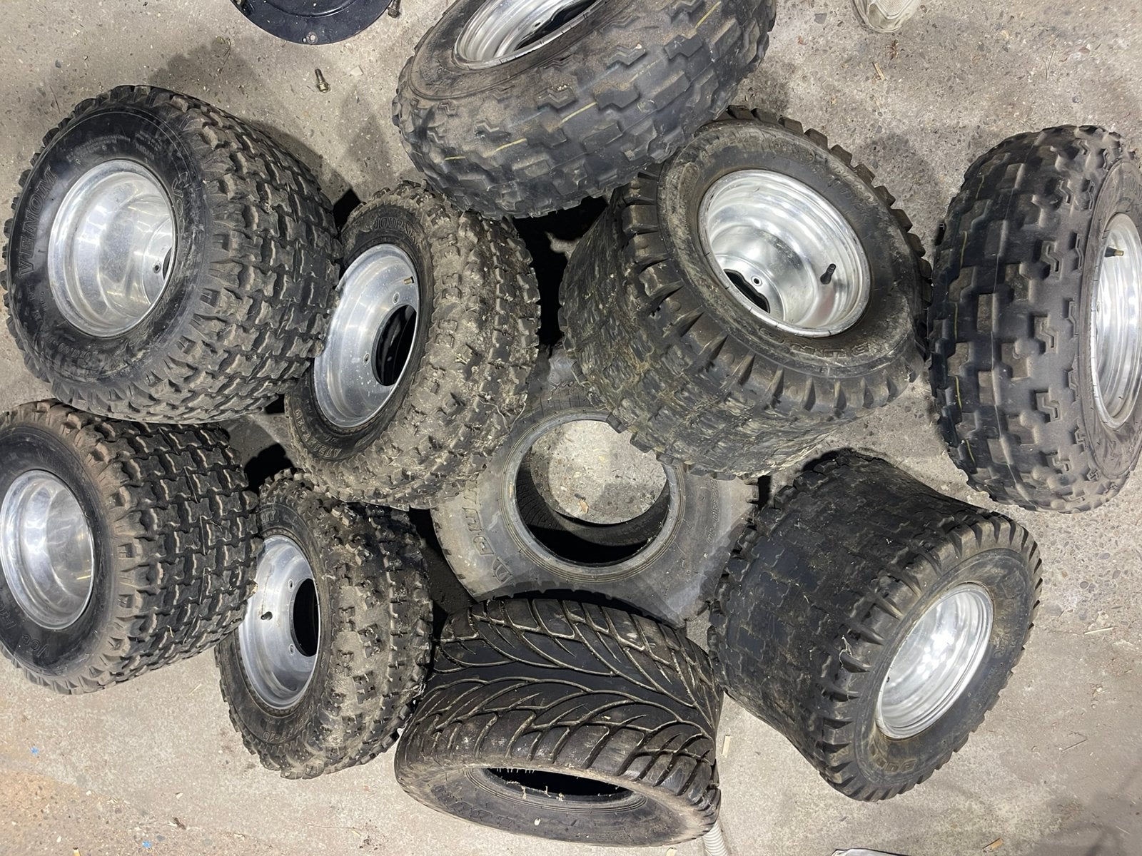 Quad velgen en banden voor Yamaha Raptor, Ophalen of Verzenden