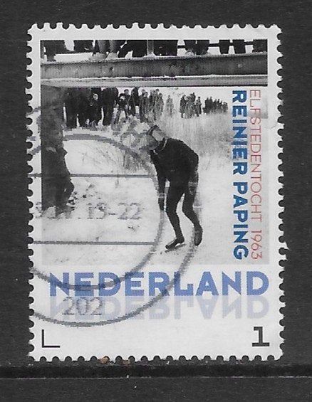 Persoonlijke, Elfstedentocht 1963, Reinier Paping (K1114), Postzegels en Munten, Ophalen of Verzenden