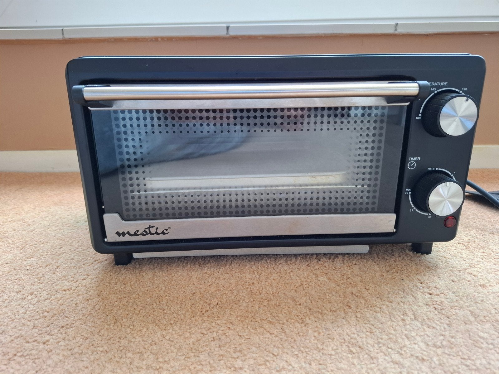 Mestic Mini-oven MO-80 - Compacte oven, Ophalen, Minder dan 45 cm, Minder dan 45 cm, Vrijstaand