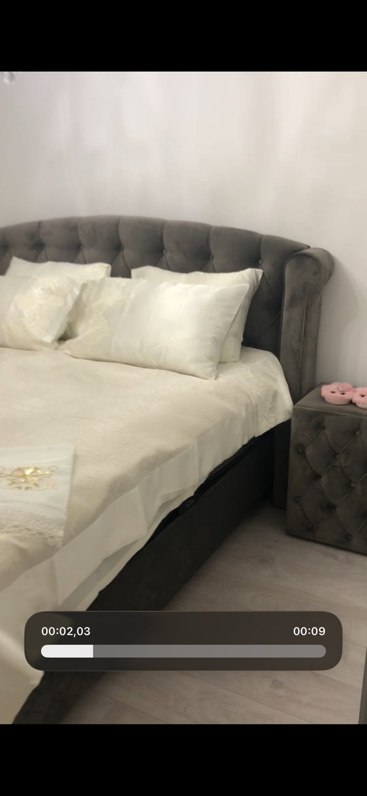 Kingsize 180x200 tweepersoonbed, Ophalen, Zo goed als nieuw, Tweepersoons, 180 cm