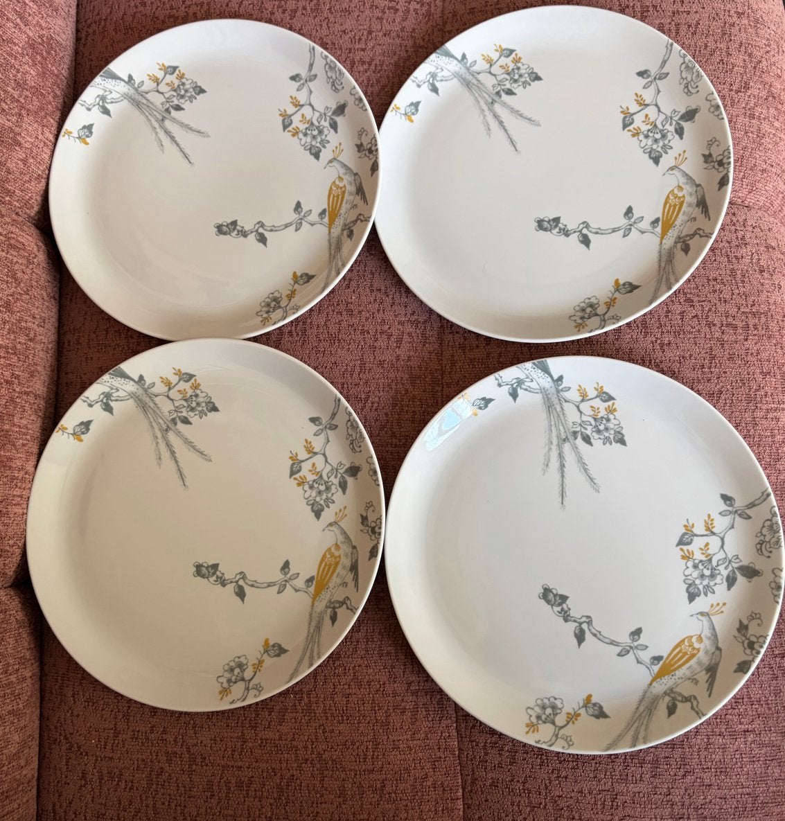 4 Vivo (Villeroy & Boch) limited edition dinerborden, Vivo, Ophalen of Verzenden, Zo goed als nieuw, Bord(en)