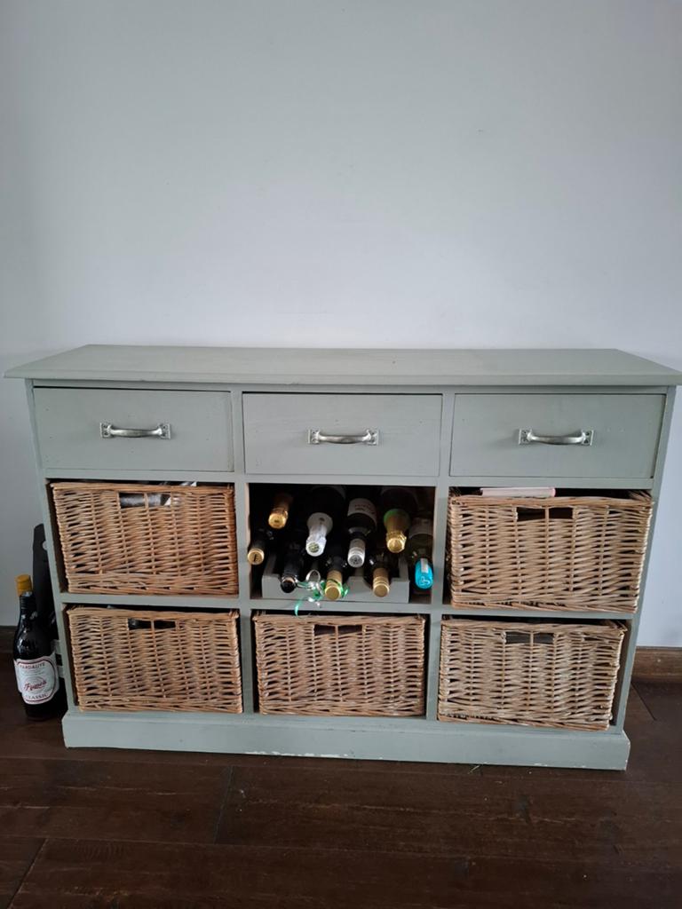 Landelijk dressoir, Huis en Inrichting, Kasten | Dressoirs, Ophalen, Gebruikt, 100 tot 150 cm, Landelijk