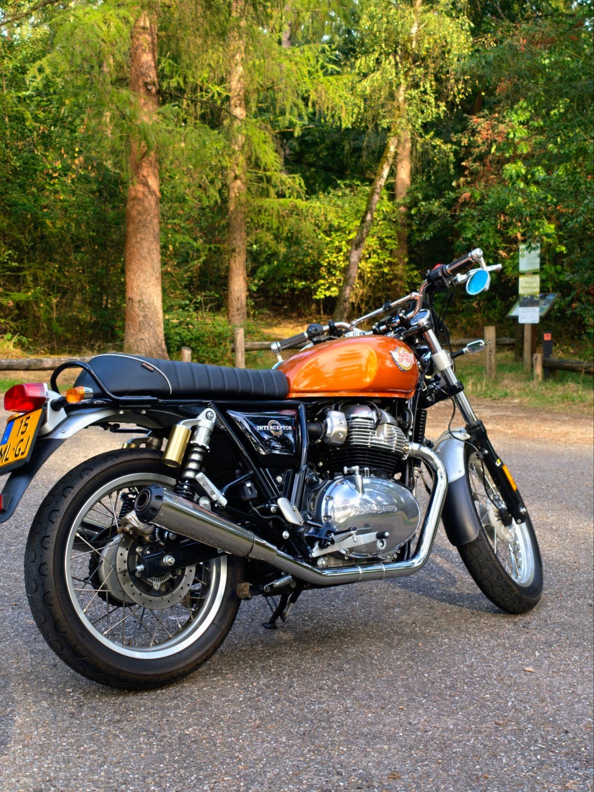 Royal Enfield Interceptor 650 | €1300+ upgrades | weinig km, 2 cilinders, Occasion, Particulier, Minimaal motorrijbewijs A2
