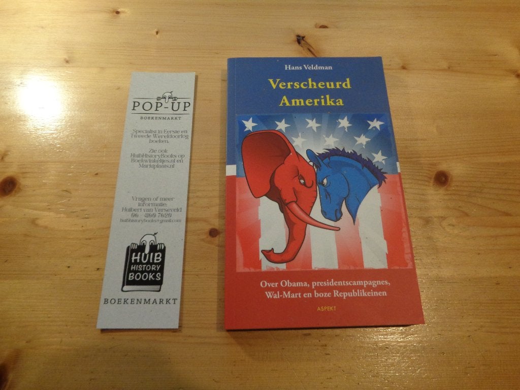 Hans Veldman - Verscheurd Amerika, Boeken, Ophalen, Overige gebieden, Hans Veldman, Zo goed als nieuw