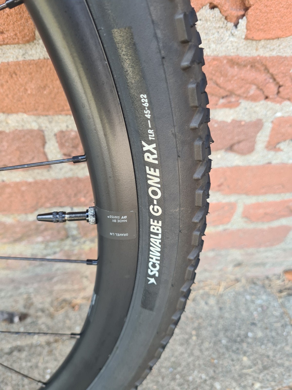 Schwalbe G-One RX TLR 45-622 gravelband in NIEUWSTAAT, Band, Ophalen of Verzenden, Zo goed als nieuw, Schwalbe G-One RX