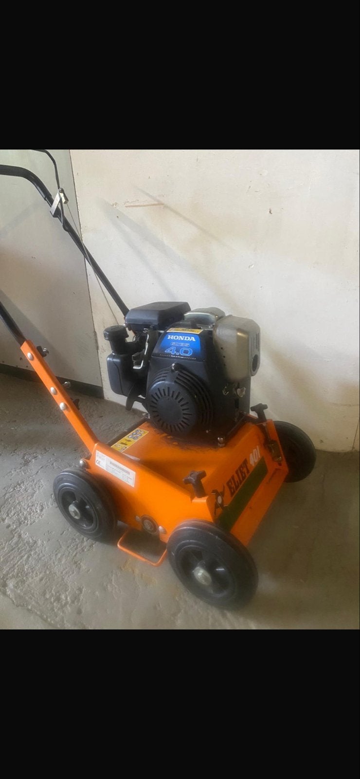Eliet Verticuteermachine met Honda motor - Zo goed als nieuw, Ophalen, Zo goed als nieuw, Benzine