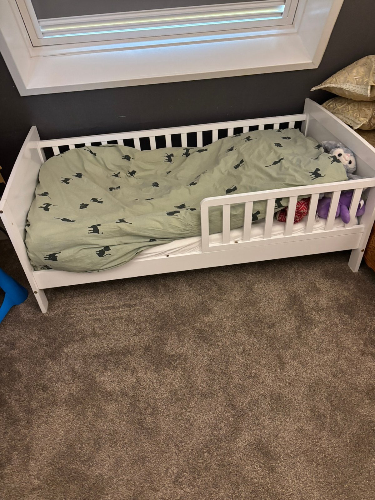 Te koop kinderledikant, Ophalen, Zo goed als nieuw, Minder dan 140 cm, Matras