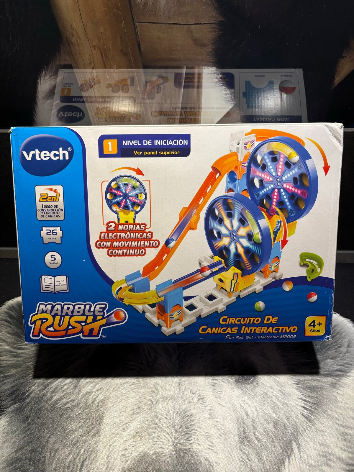 Vtech Marble Rush Interactieve Knikkerbaan, Ophalen of Verzenden, Zo goed als nieuw, Overige merken