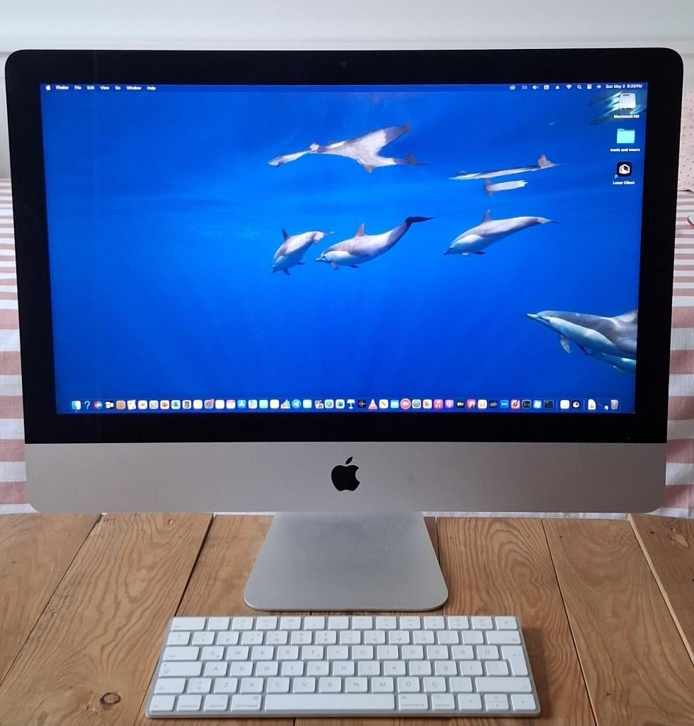 Apple iMac 21.5” 4K (2019) – i3 / 8GB / 1TB met toetsenbord, Ophalen, IMac, Zo goed als nieuw, 1024 GB