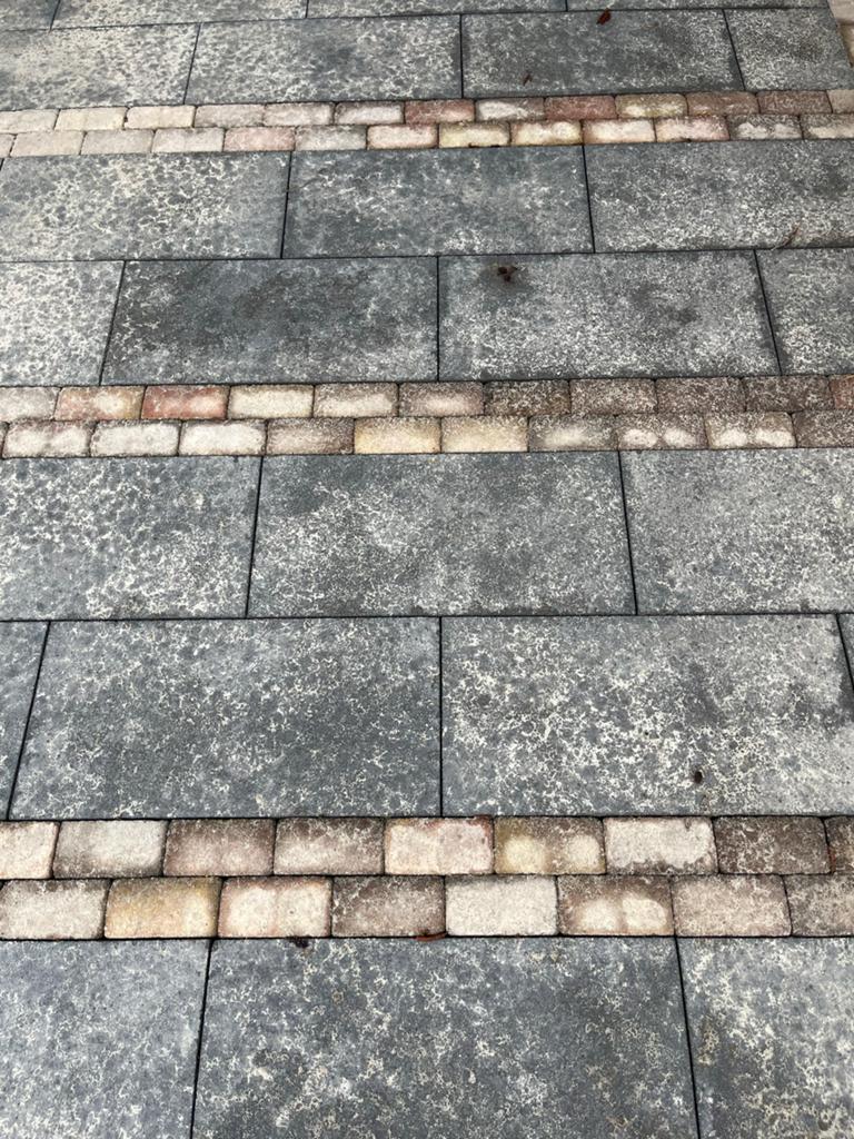 Geocorso terrastegels Taormina & Opsluitbanden warm bruin, Doe-het-zelf en Verbouw, Hout en Planken, Ophalen, Zo goed als nieuw