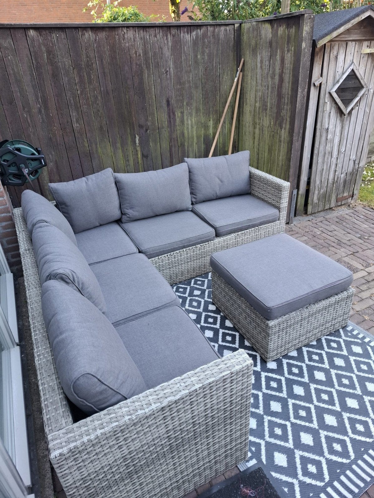Gebruikte loungeset, Ophalen, Gebruikt, Bank, Meer dan 8 zitplaatsen