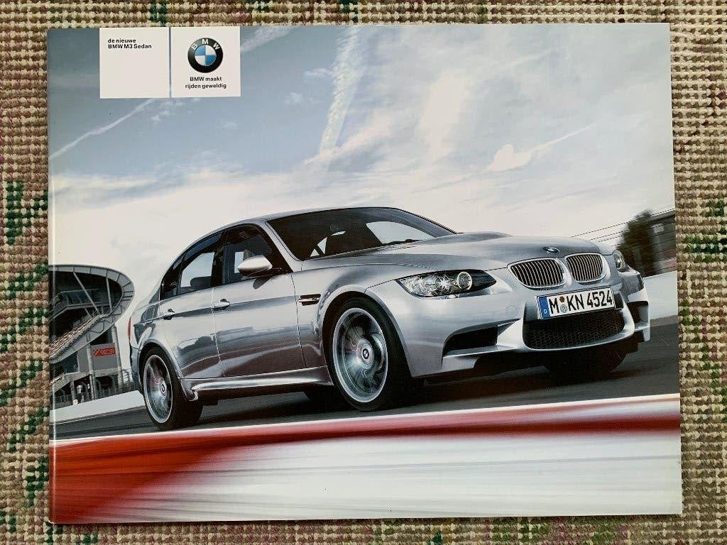 Nederlandse brochure BMW M3 sedan E90 2008 nieuw!, Boeken, Nieuw, Ophalen of Verzenden, BMW, BMW