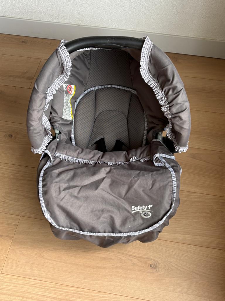Safety 1st babyautostoel / draagbare Maxi-Cosi grijs 0-13 kg, Ophalen, 0 t/m 13 kg, Maxi-Cosi, Gebruikt