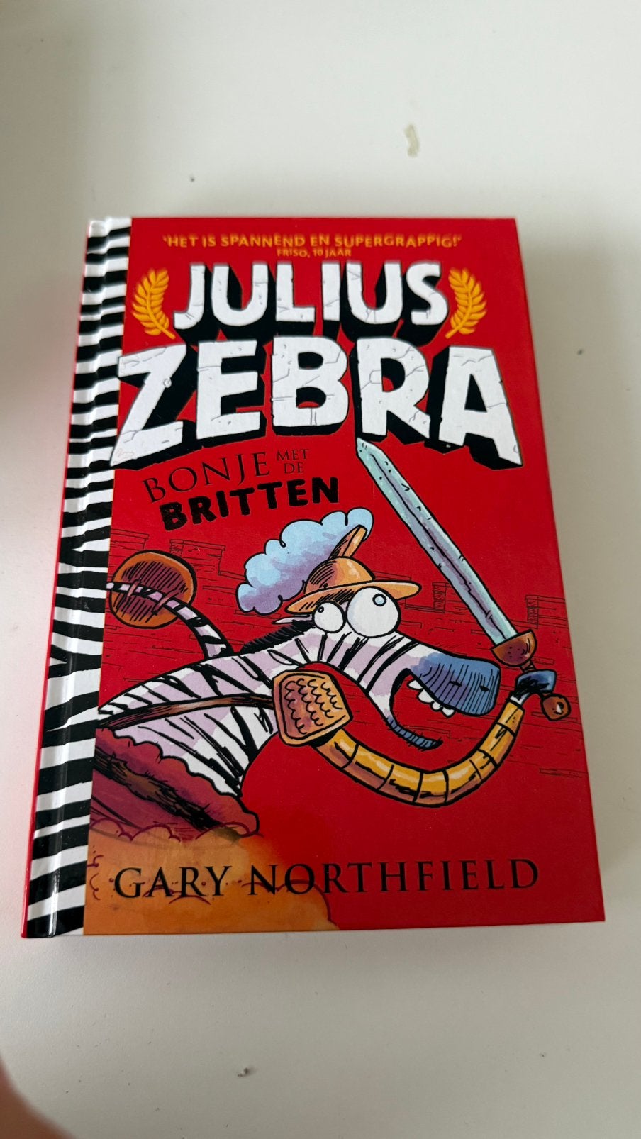 Julius Zebra - Bonje met de Britten, Ophalen of Verzenden, Zo goed als nieuw