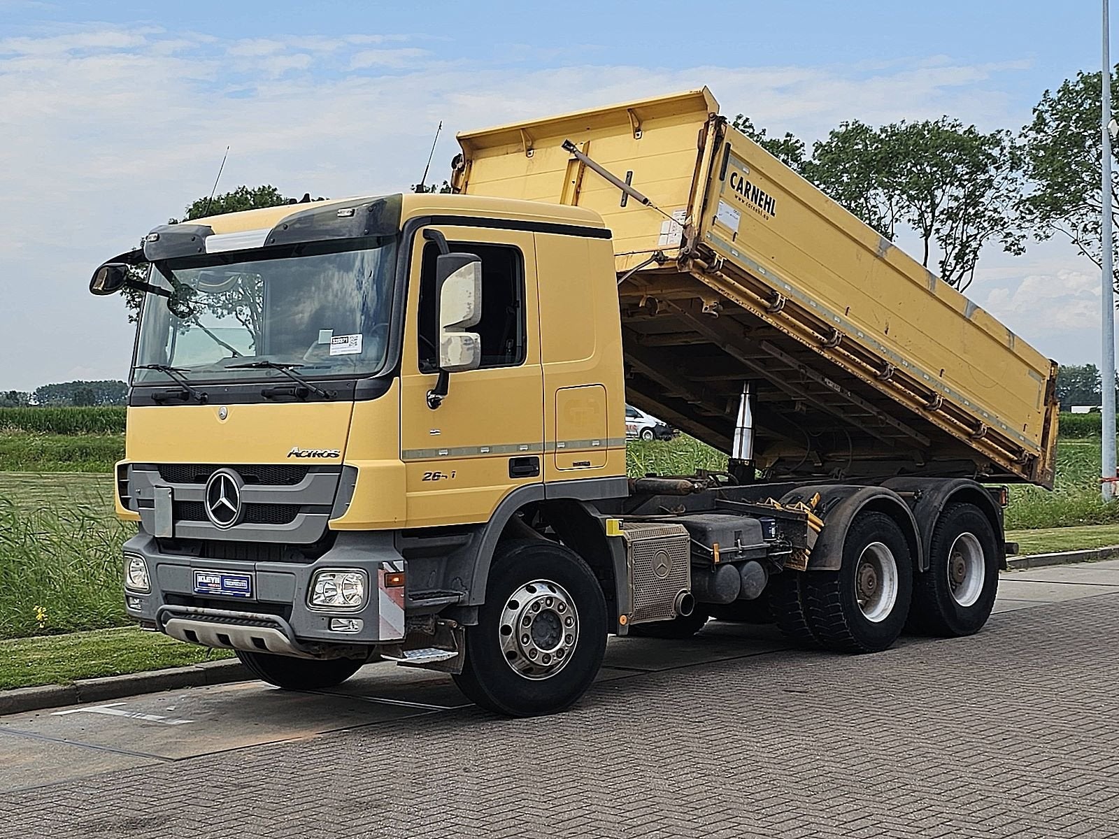 MERCEDES-BENZ ACTROS 2641 mp3 6x4 carnehl 3s, Automaat, Euro 5, Bedrijf, Diesel