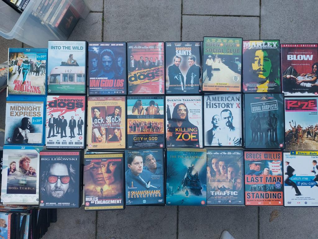 57 stuks orginele dvd ‘s, Alle leeftijden, Ophalen of Verzenden, Gebruikt