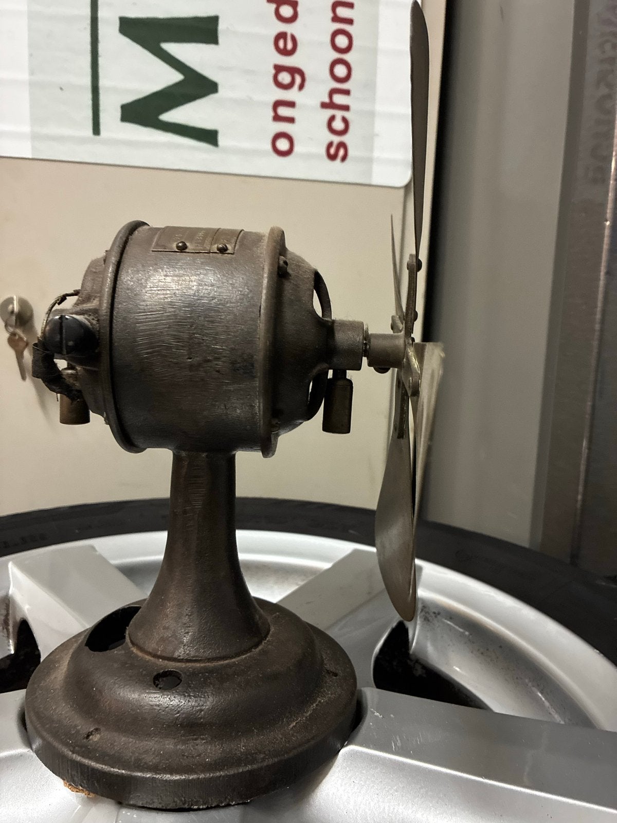 Antieke ventilator Société Hollandaise, J.E.R.T.E. - Zeldzaa, Antiek en Kunst, Ophalen