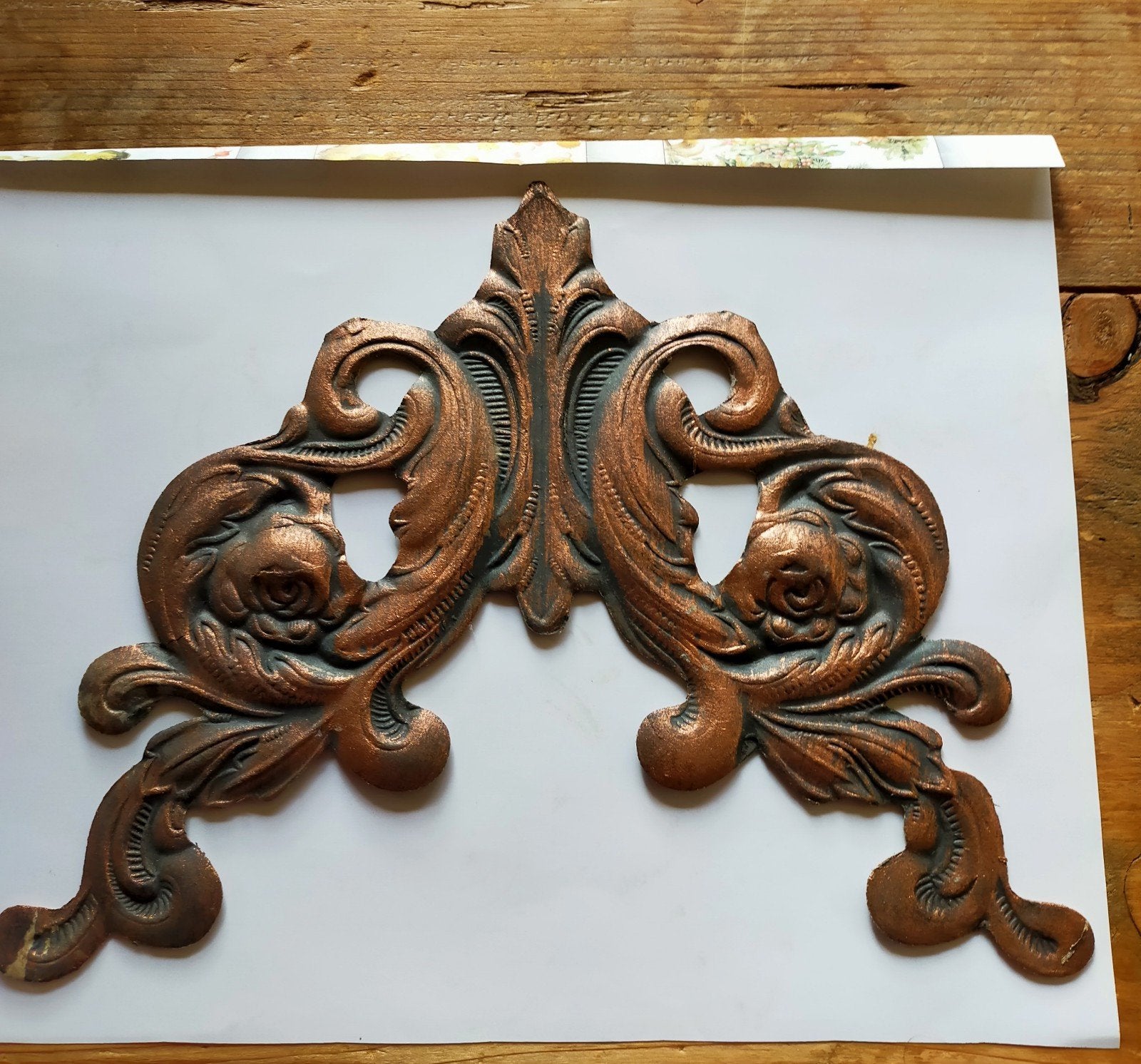 Dresdner Pappe ornament, Ophalen of Verzenden