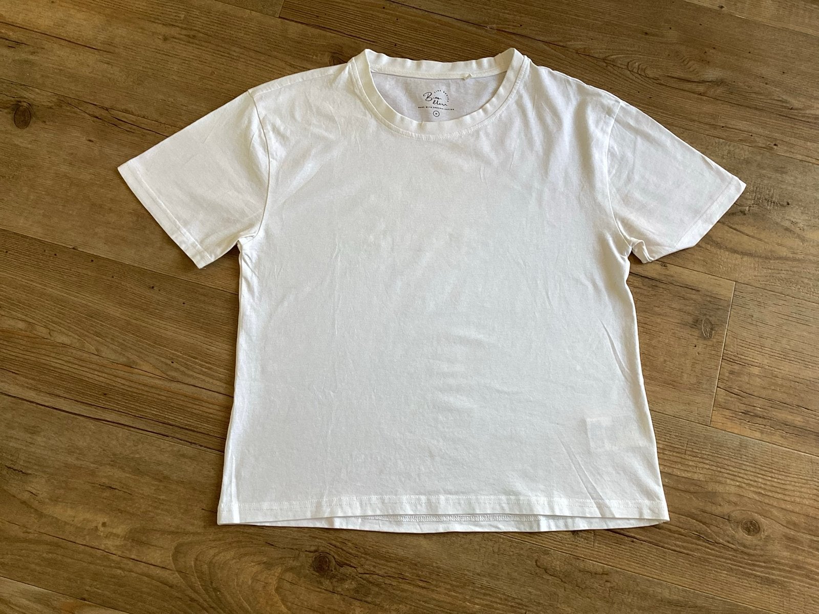 Bien Blue Wit Dames T-shirt Maat M, Maat 38/40 (M), Wit, Ophalen of Verzenden, Zo goed als nieuw
