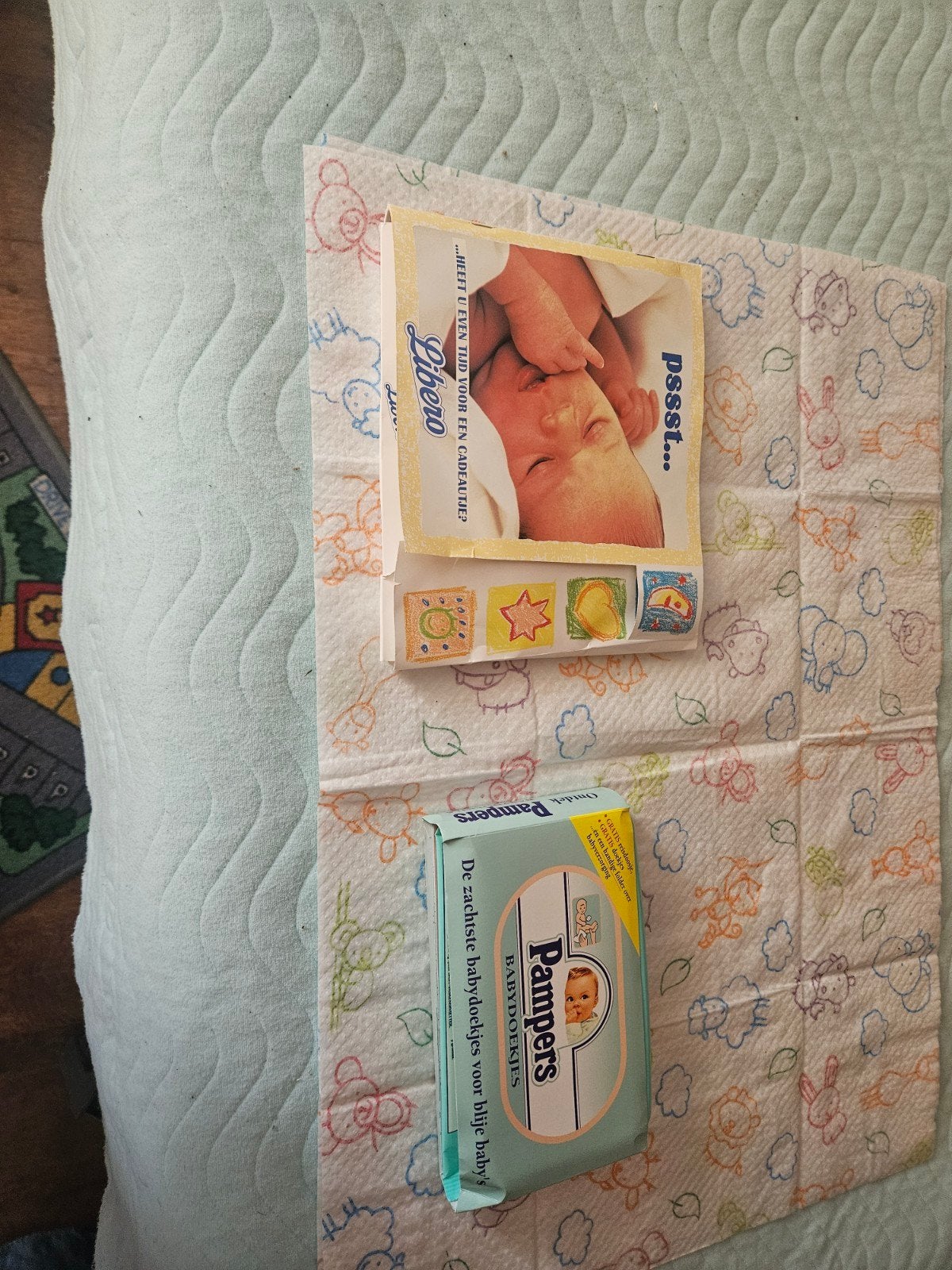 Pampers babydoekjes en Libero babyboekje, Ophalen, Nieuw