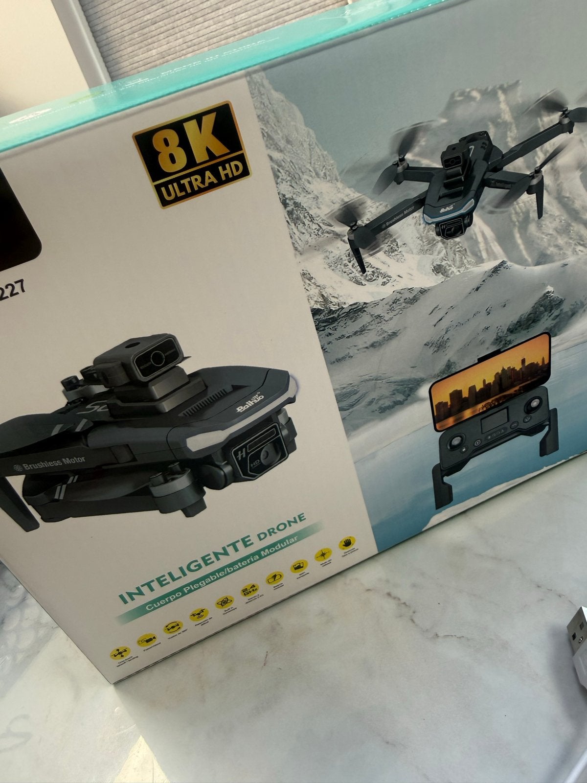 Nieuwe 8K Ultra HD Drone met Camera en GPS, 250 tot 900 gram, Cameradrone, 100 tot 1000 meter, Overige merken