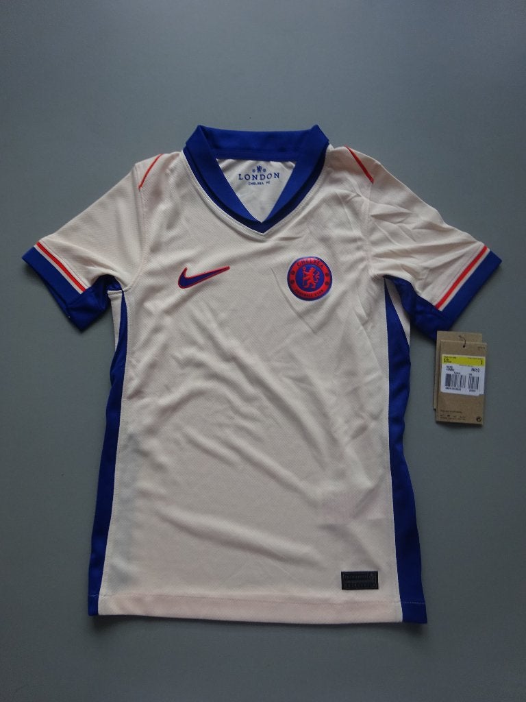Voetbalshirt Chelsea uit 2024 - 2025 Maat S kids - 128/137, Jongen of Meisje, Ophalen of Verzenden, Nike, Nieuw