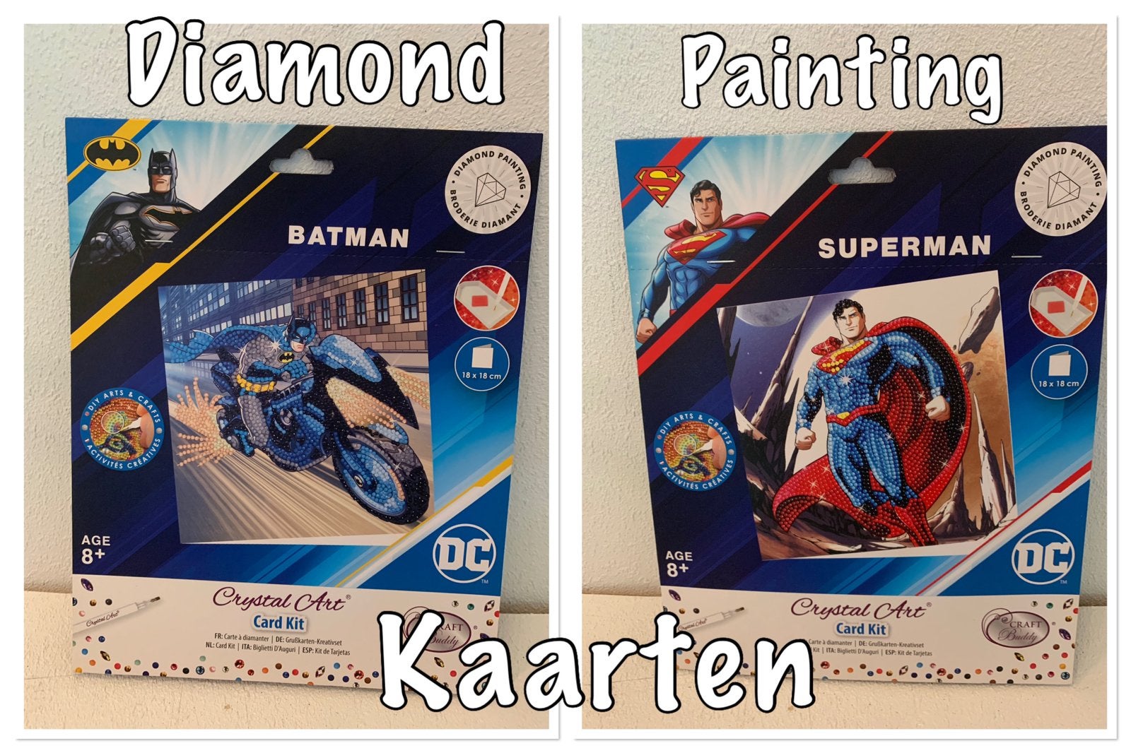 Diamond painting kaart, Hobby en Vrije tijd, Knutselen, Ophalen of Verzenden, Nieuw, Knutselwerk
