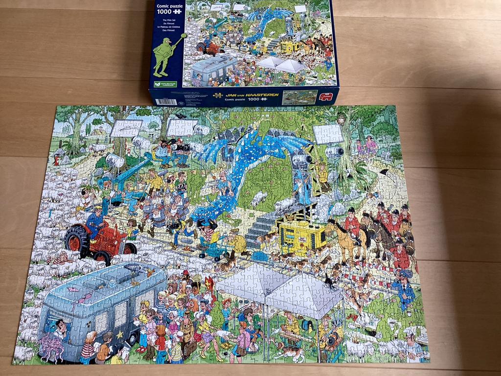 J v H  puzzels 1000 stukjes - ruilen of kopen, Ophalen of Verzenden, 500 t/m 1500 stukjes, Zo goed als nieuw, Legpuzzel