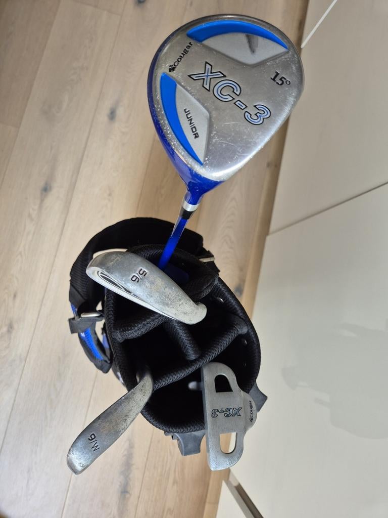 Cougar XC-3 Junior Golfset met Tas, Ophalen of Verzenden, Gebruikt, Set, Overige merken