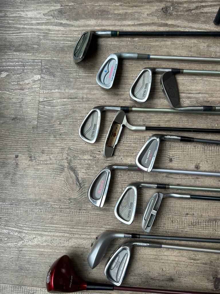 Golfset dames met karretje en tas, Sport en Fitness, Golf, Ophalen, Gebruikt, Tas