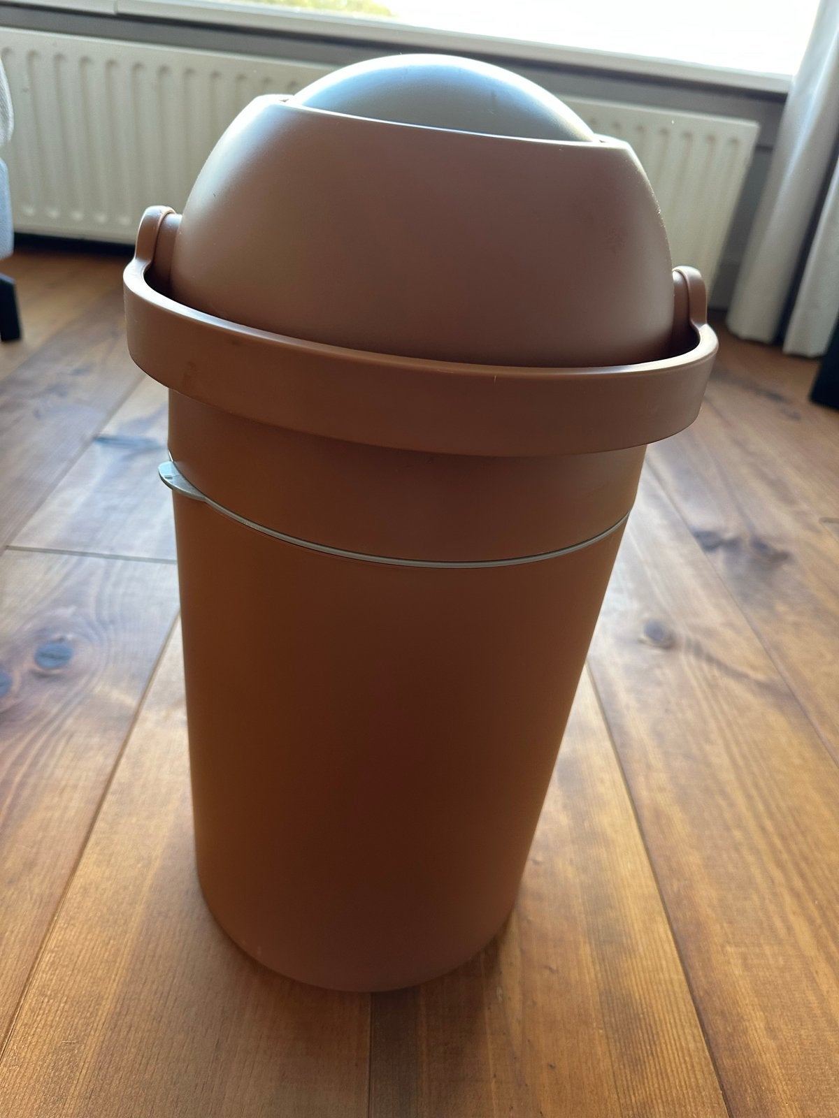 Ongebruikte We-Too luieremmer - Bruin, Kinderen en Baby's, Ophalen, Nieuw