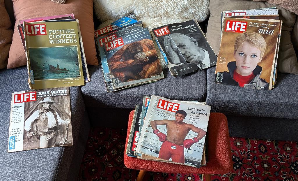 Live magazine International 1965 t/m 80, Boeken, Tijdschriften en Kranten, Ophalen, Gelezen, Overige typen